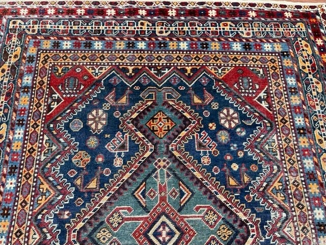 Antique Persian Mahal Rug-5040 - 5