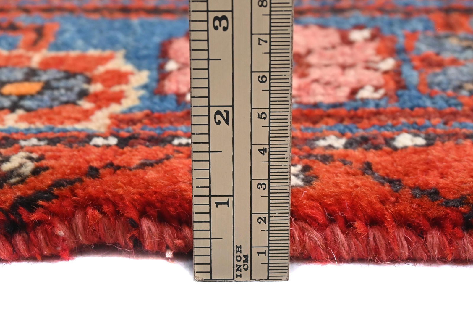 Vintage Tribal Plum 5X8 Nahavand Persian Rug - 10