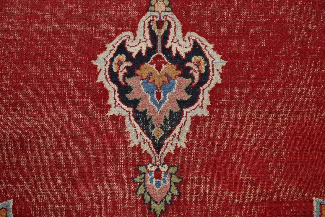 Antique 100% Vegetable Dye Dorokhsh Persian Area Rug 10x18 - 11