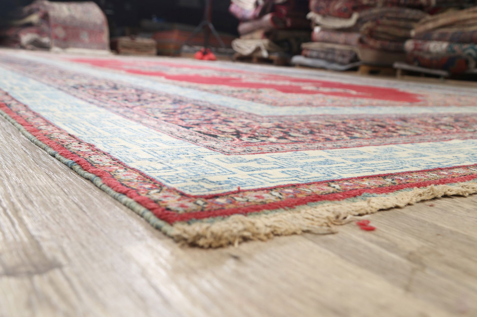 Antique 100% Vegetable Dye Dorokhsh Persian Area Rug 10x18 - 6