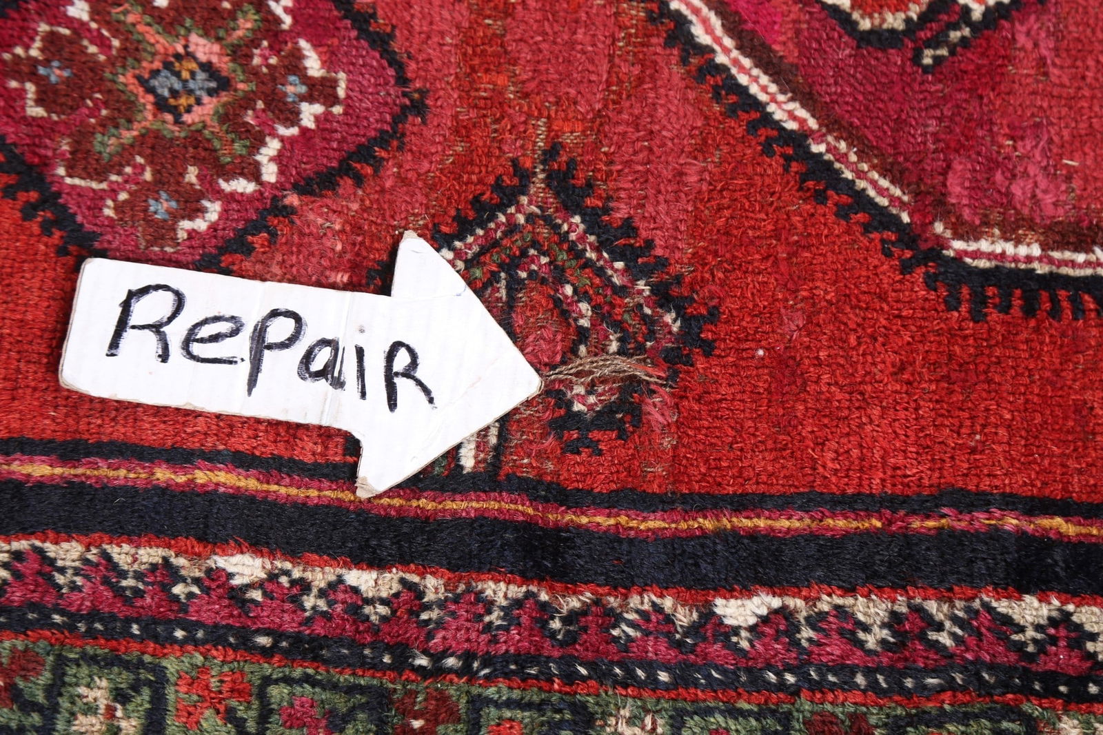 Pre-1900 Antique Vegetable Dye Afshar Persian Area Rug 4x6 - 13