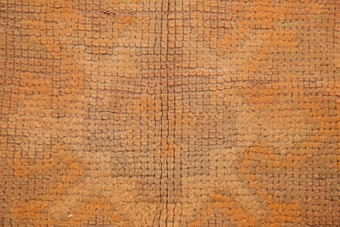 Antique Vegetable Dye Moroccan Oriental Runner Rug 4x13 - 10