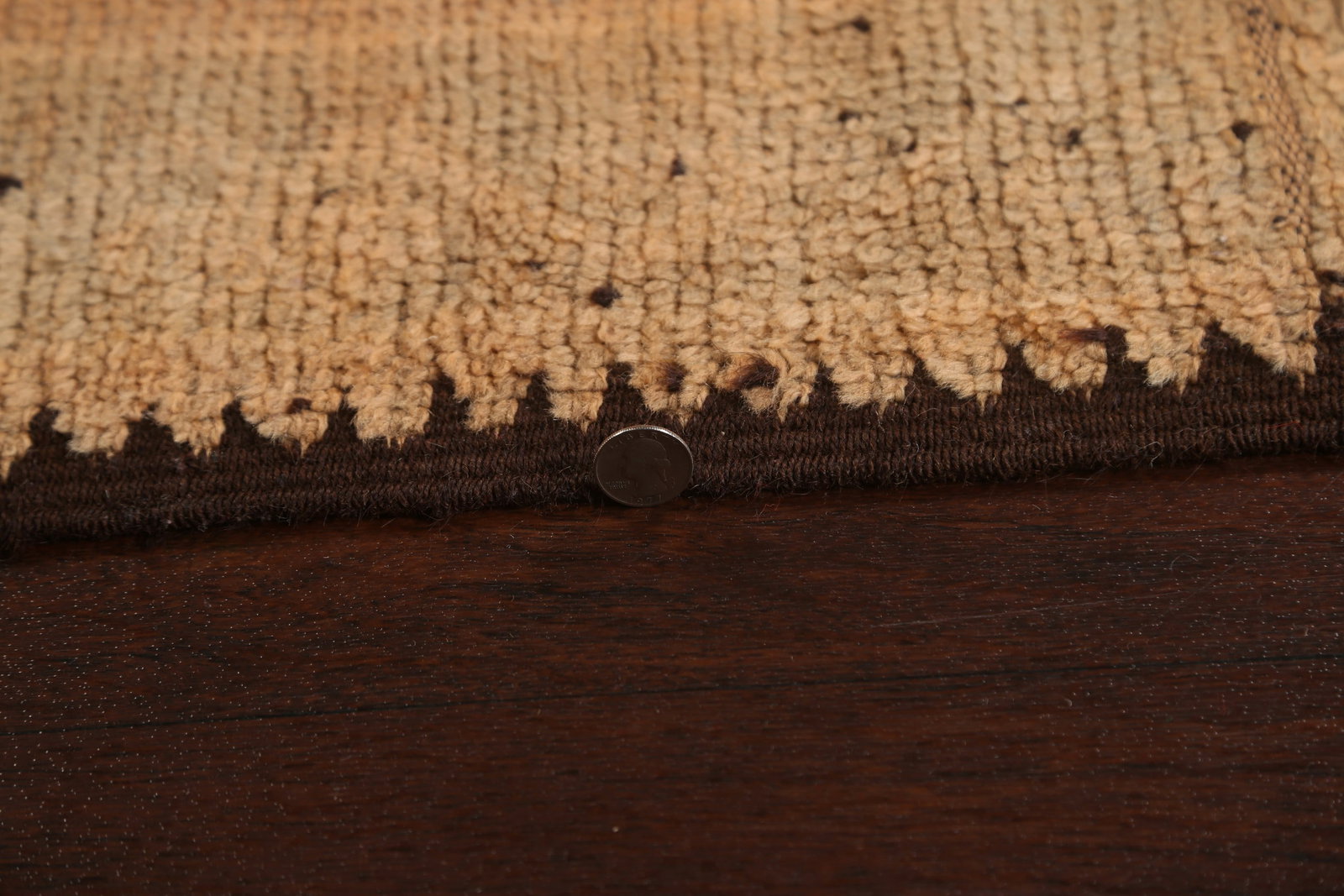 Antique Vegetable Dye Moroccan Oriental Runner Rug 4x13 - 20