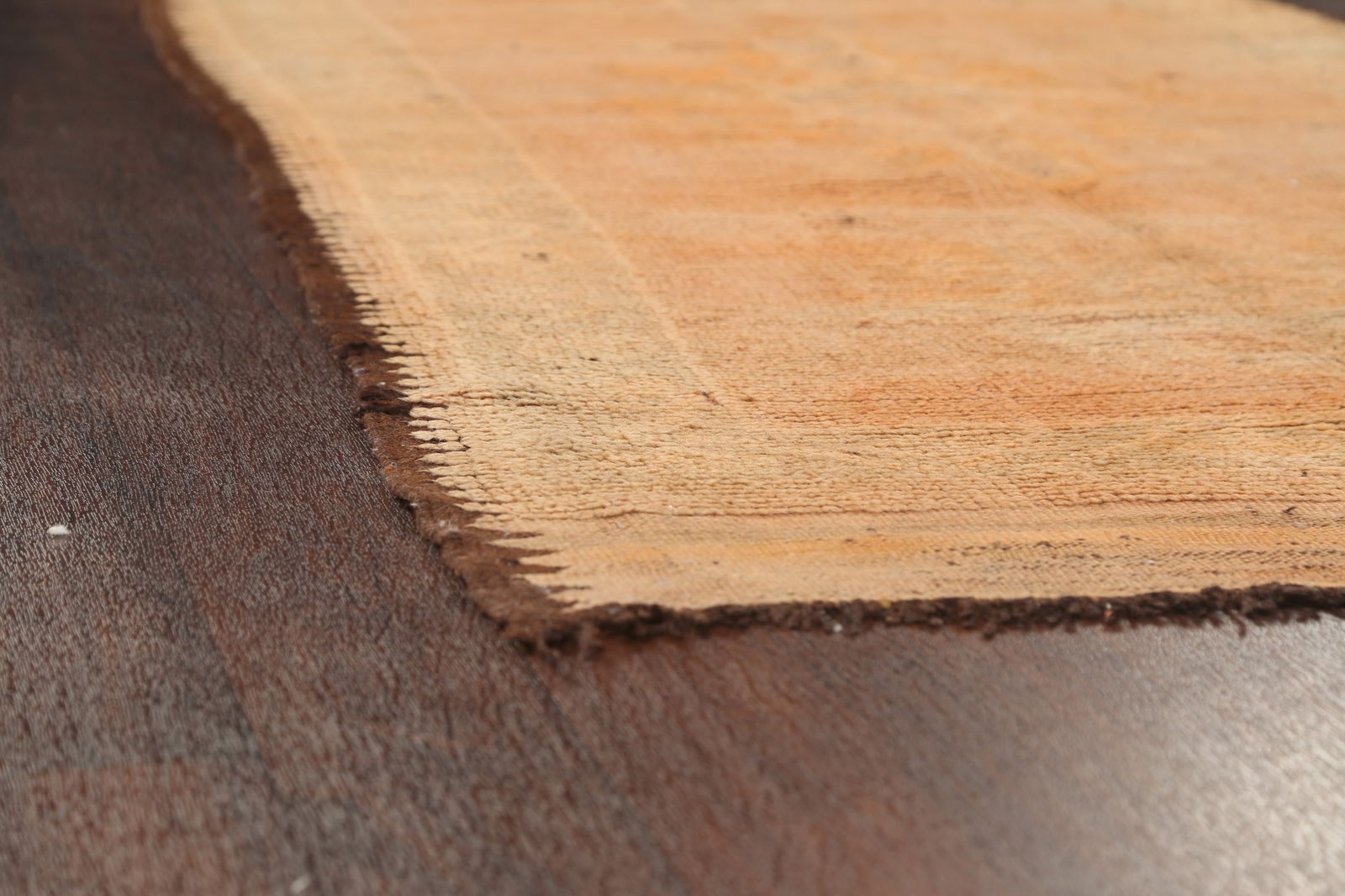 Antique Vegetable Dye Moroccan Oriental Runner Rug 4x13 - 6