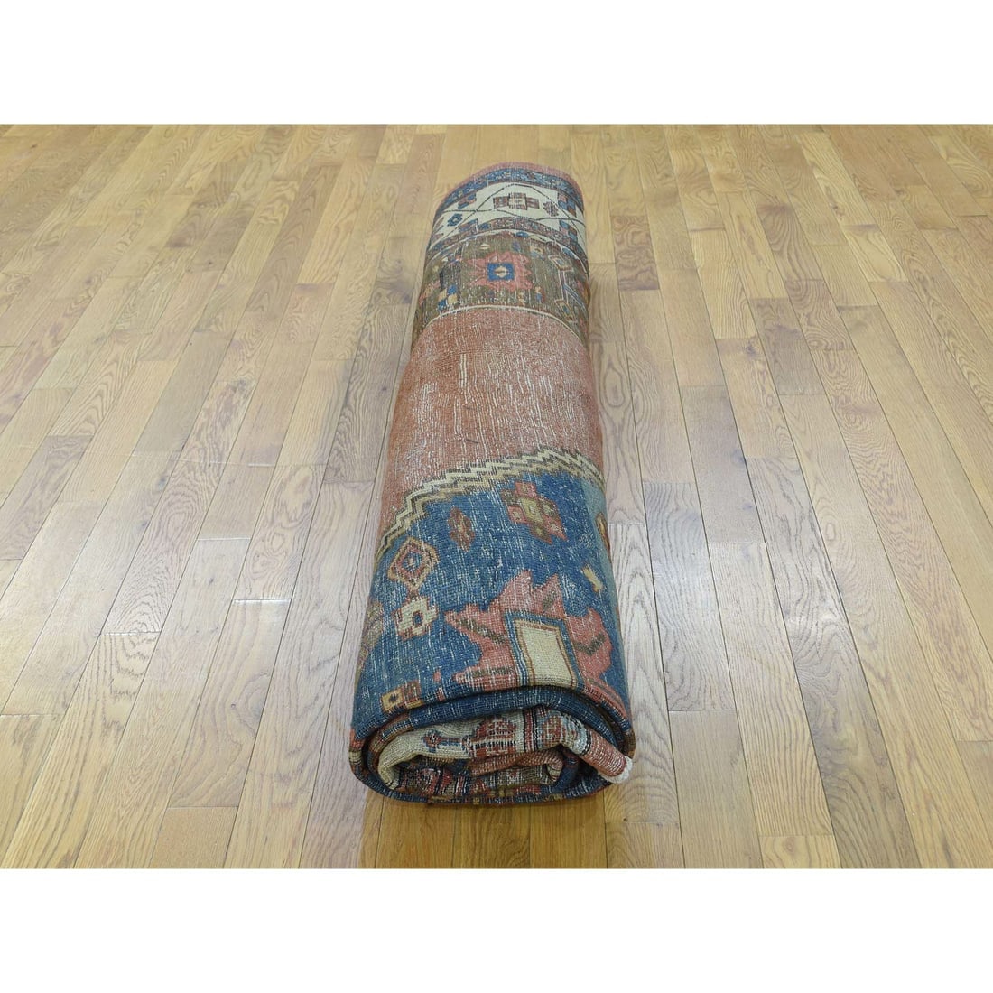 Honey Brown Handmade Original Antique Persian Bakshaish Mint Cond Rug - 10