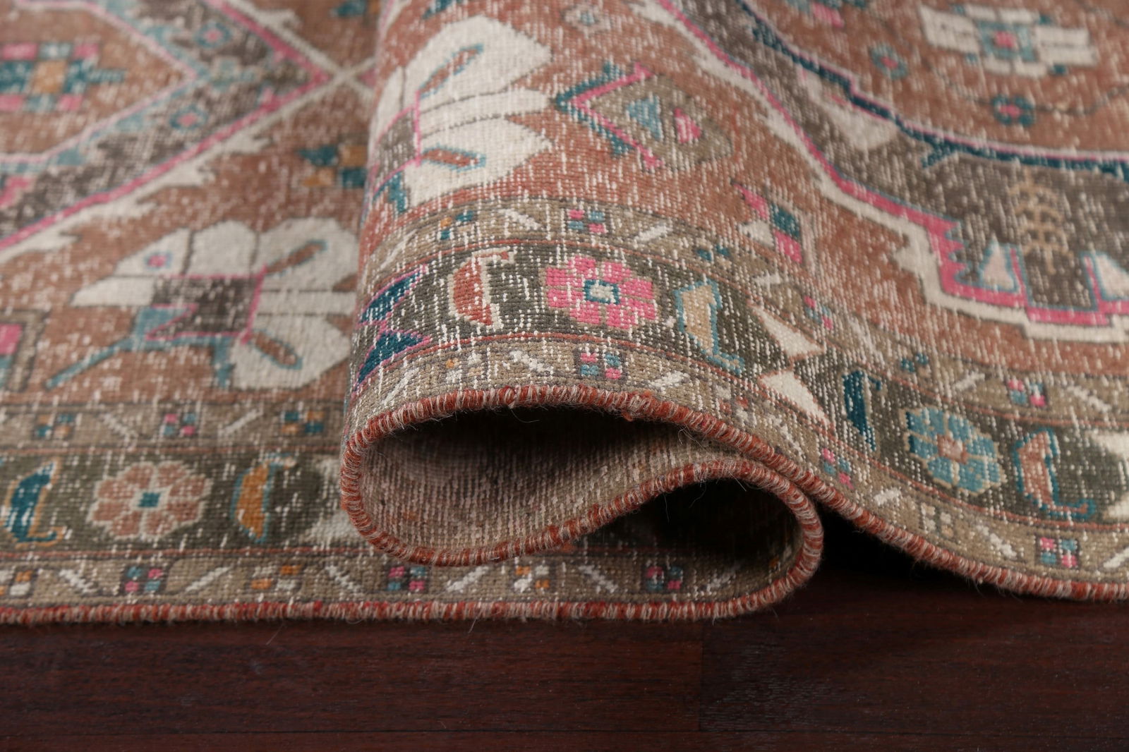 Antique Ardebil Persian Handmade Rug 3x12 - 10