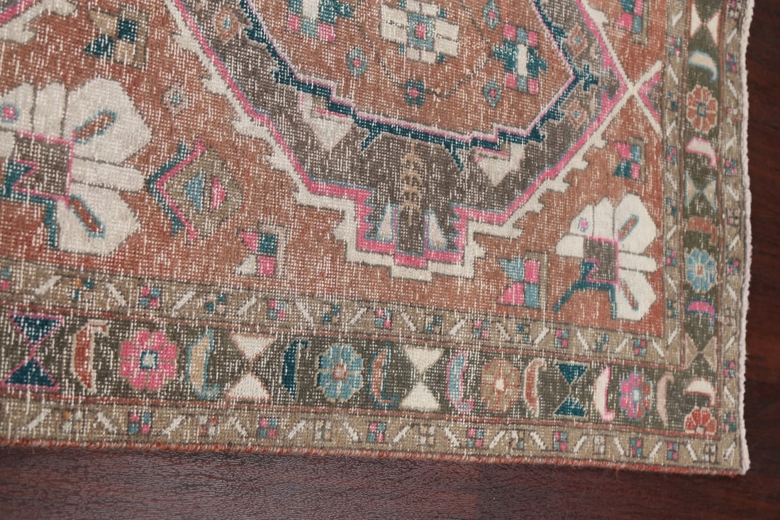 Antique Ardebil Persian Handmade Rug 3x12 - 11