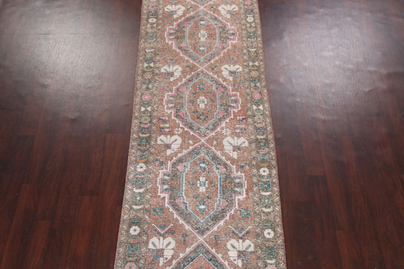 Antique Ardebil Persian Handmade Rug 3x12 - 3