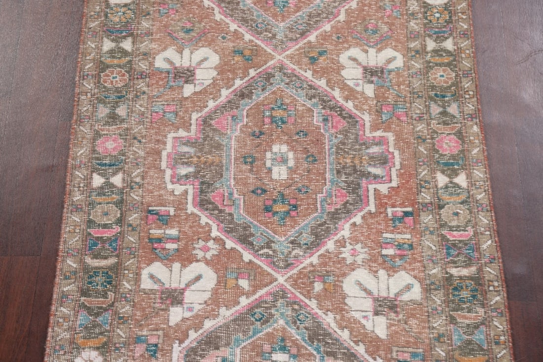 Antique Ardebil Persian Handmade Rug 3x12 - 4