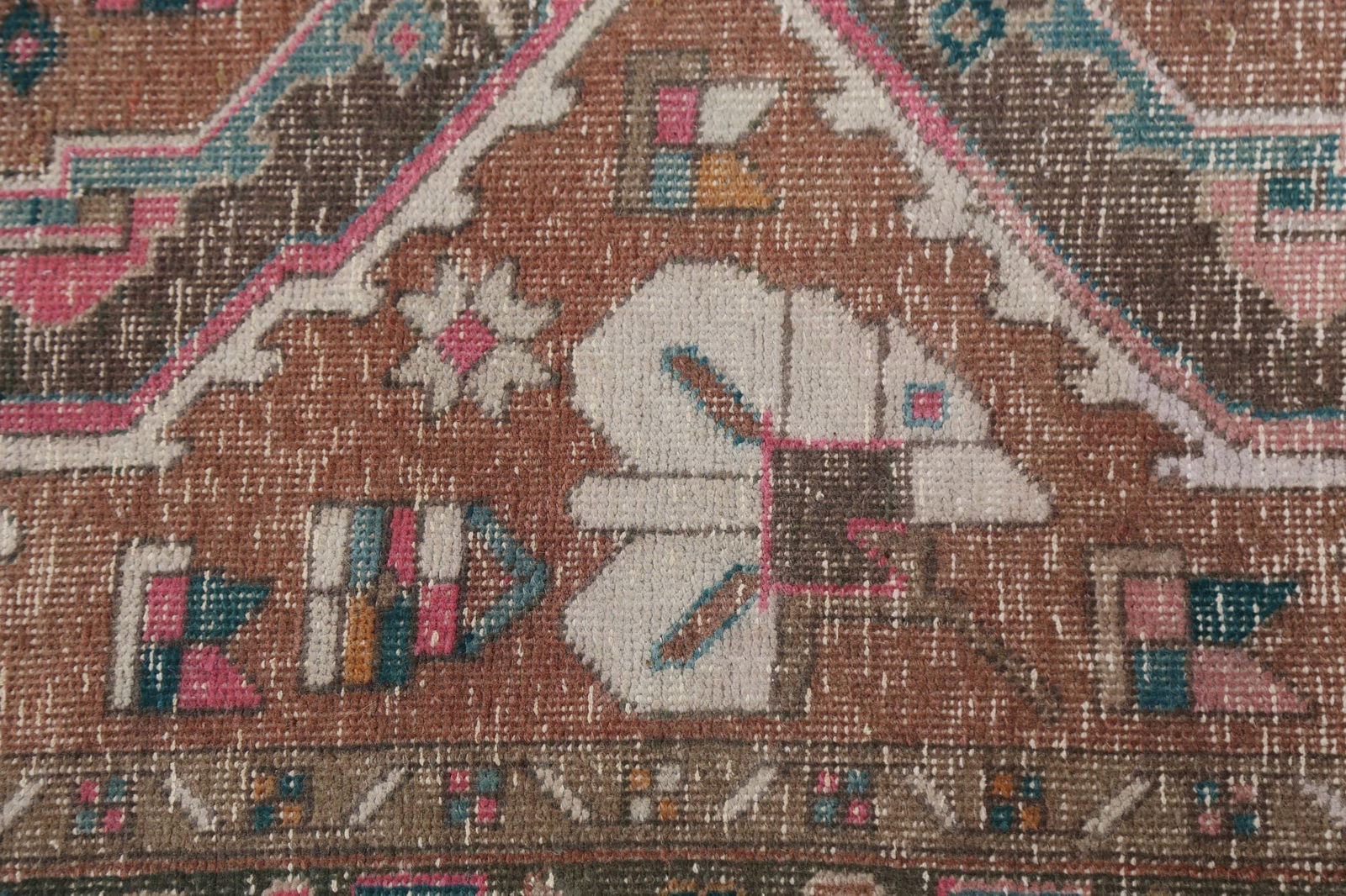 Antique Ardebil Persian Handmade Rug 3x12 - 8