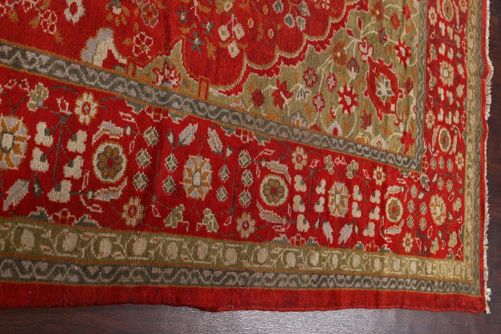 Antique Authentic Oushak Turkish Oriental Area Rug 9x11 - 15