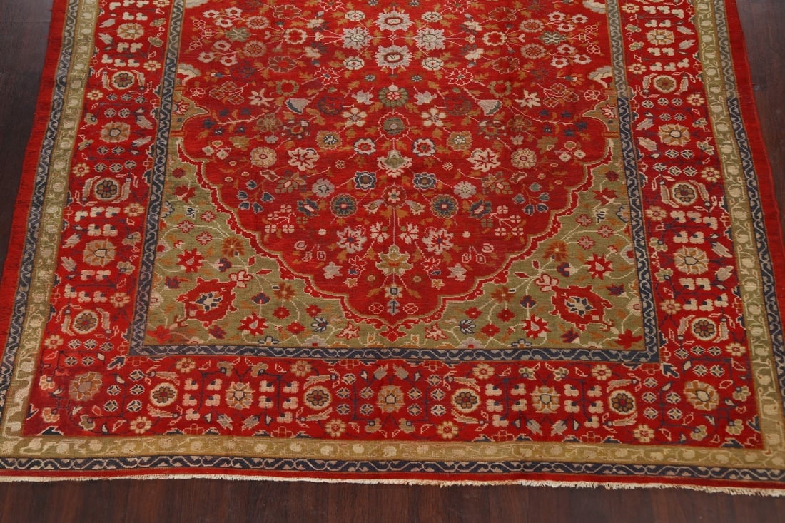 Antique Authentic Oushak Turkish Oriental Area Rug 9x11 - 8