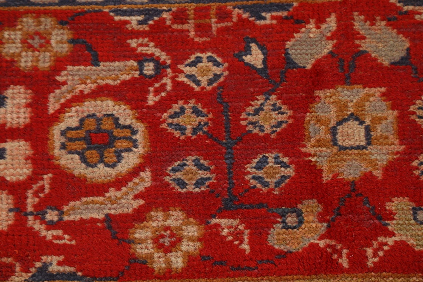 Antique Authentic Oushak Turkish Oriental Area Rug 9x11 - 9