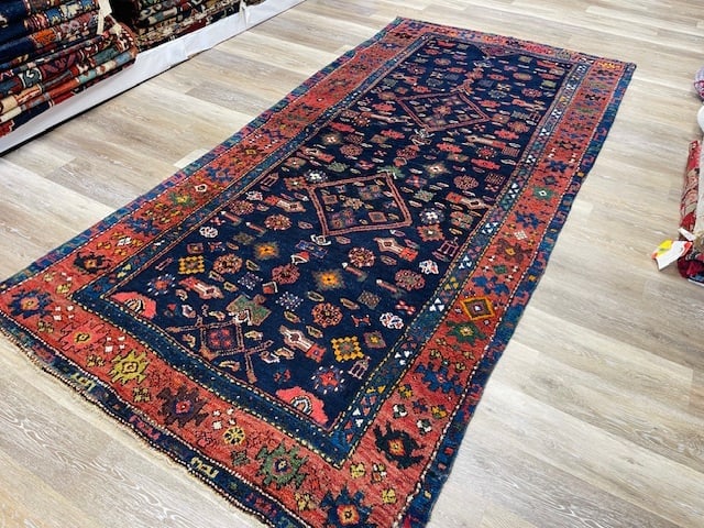 Antique Persian Kurdish Tribal Rug-5222/9 - 6