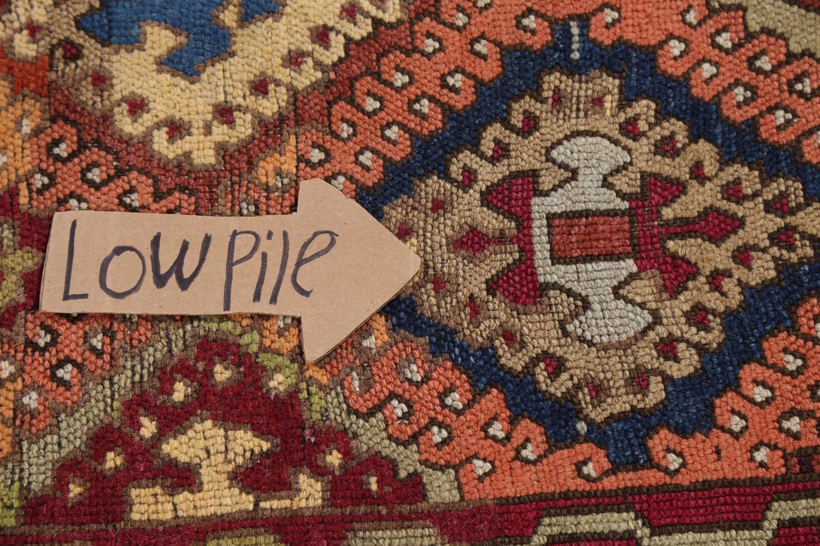 Pre-1900 Antique Vegetable Dye Oushak Oriental Area Rug 4x8 - 11