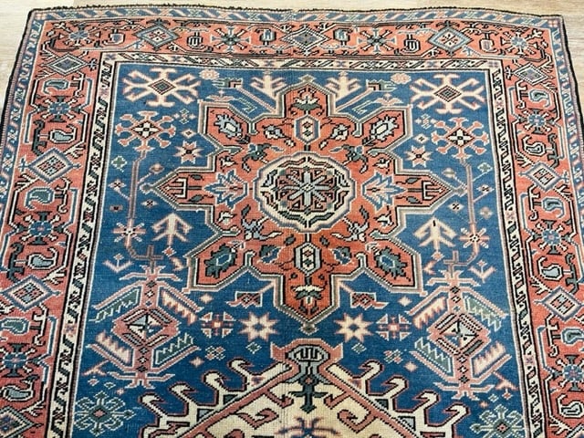 Antique Kazak Caucasian Rug-4925 - 3