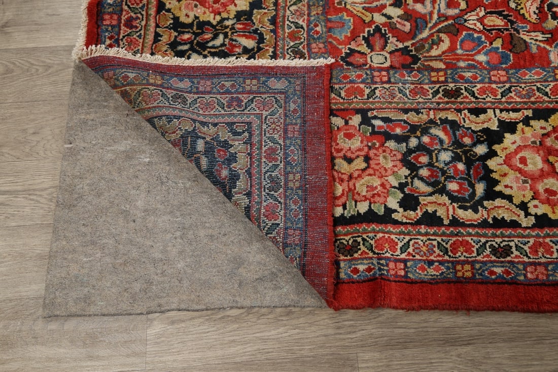 Antique Vegetable Dye Sultanabad Persian Area Rug 10x14 - 7