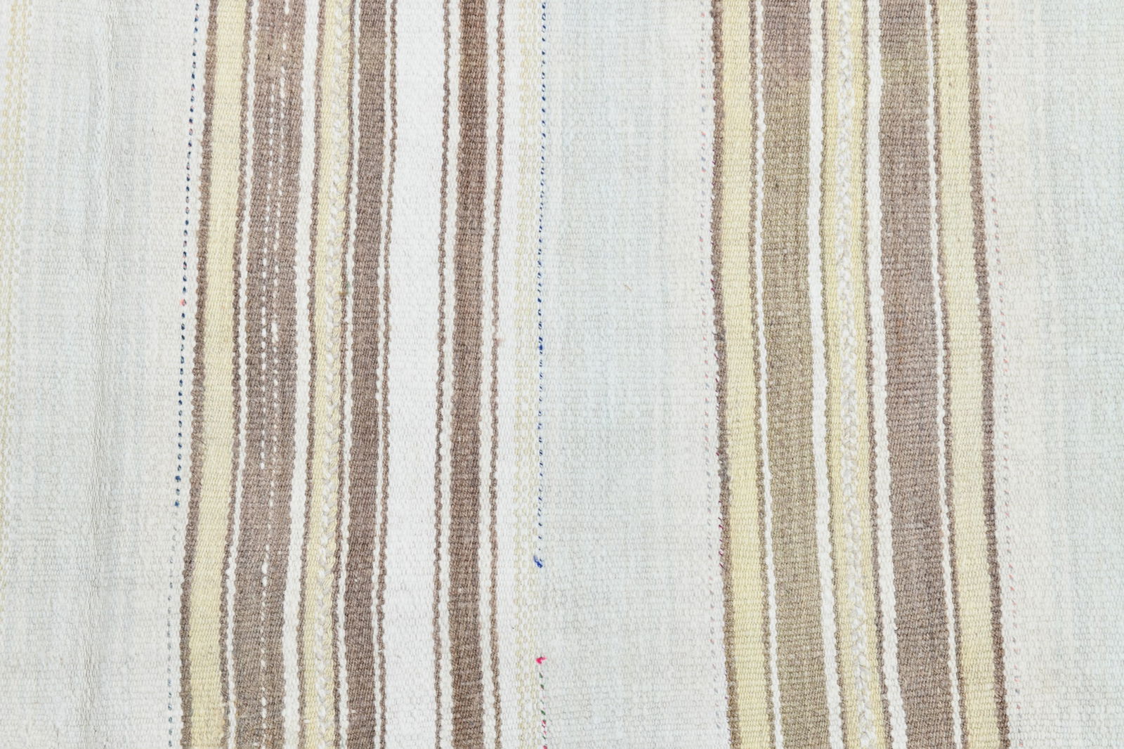 4'8'' x 5'3'' Turkish Vintage Hemp Rug - 53515 - 7