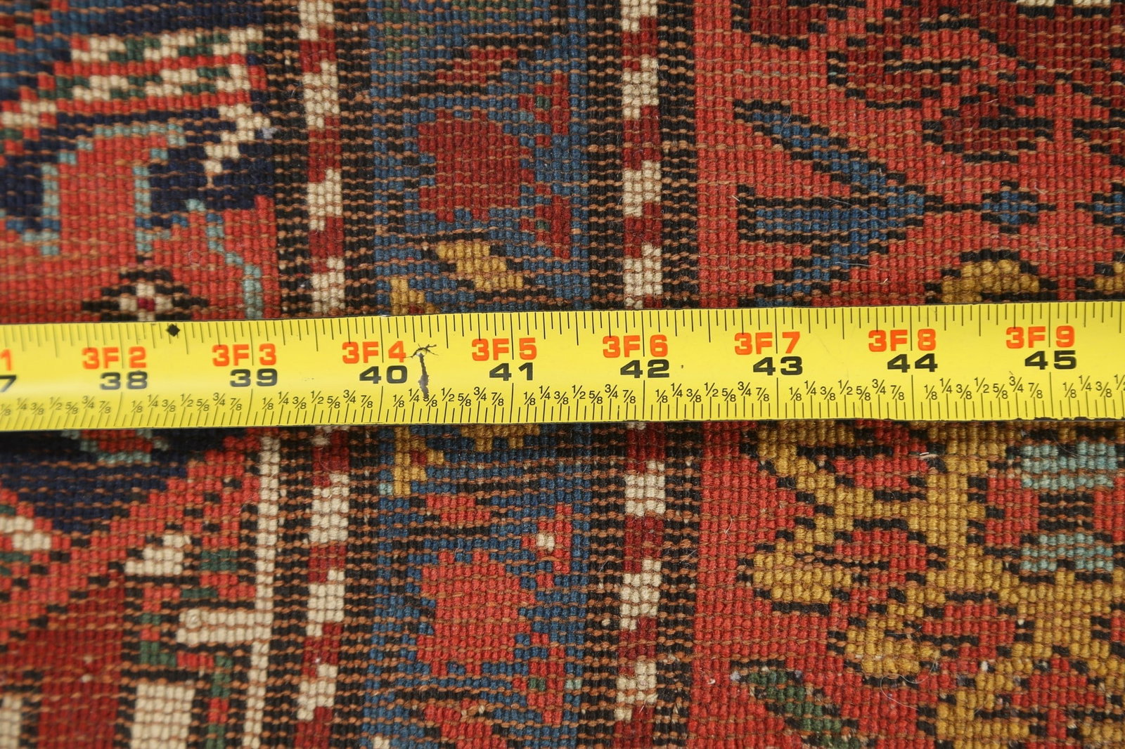 Antique Vegetable Dye Kazak Oriental Area Rug 4x8 - 18