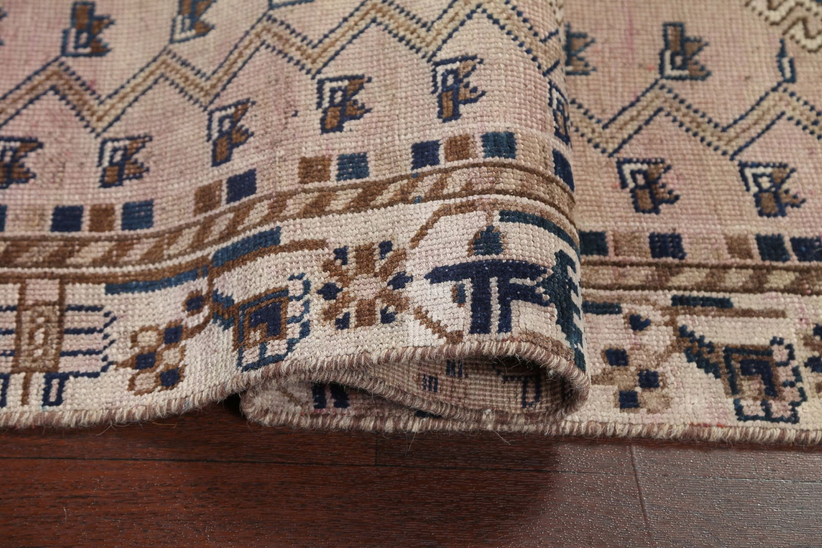 Pre-1900 Antique Qashqai Persian Rug 4x8 - 13