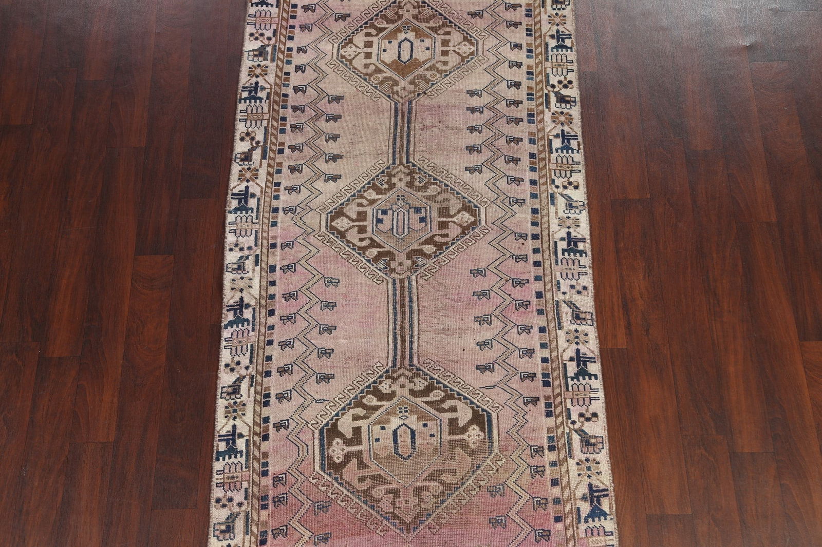 Pre-1900 Antique Qashqai Persian Rug 4x8 - 3
