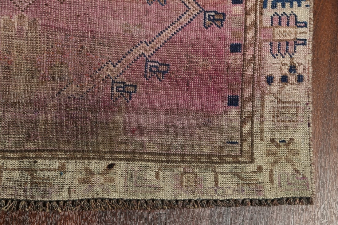 Pre-1900 Antique Qashqai Persian Rug 4x8 - 6