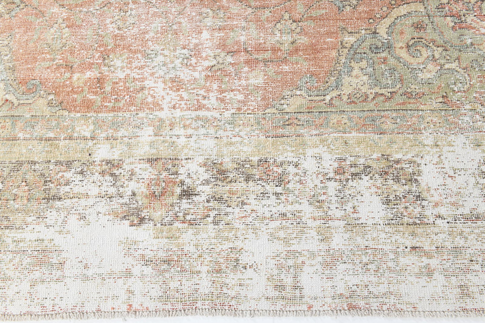 9'3'' x 11'8'' Turkish Vintage Runner Rug - 17565 - 12