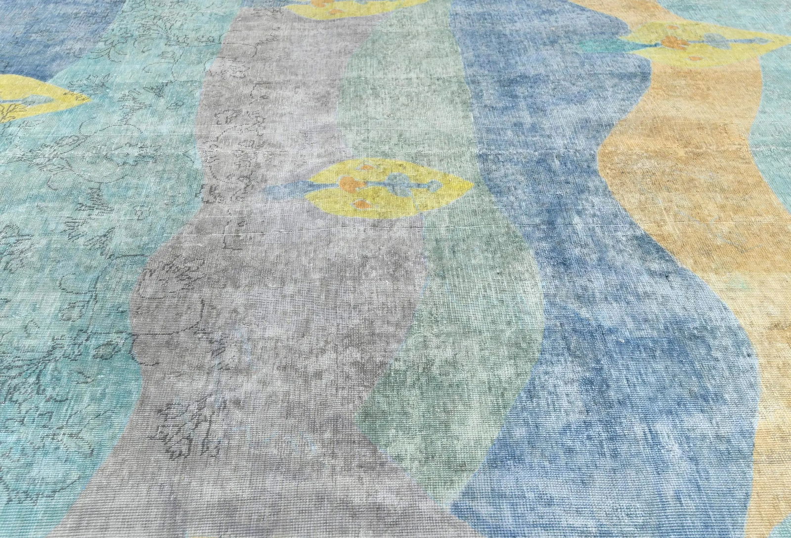 Vintage Multicolored Pictorial Traditional 8X11 Oriental Rug - 6