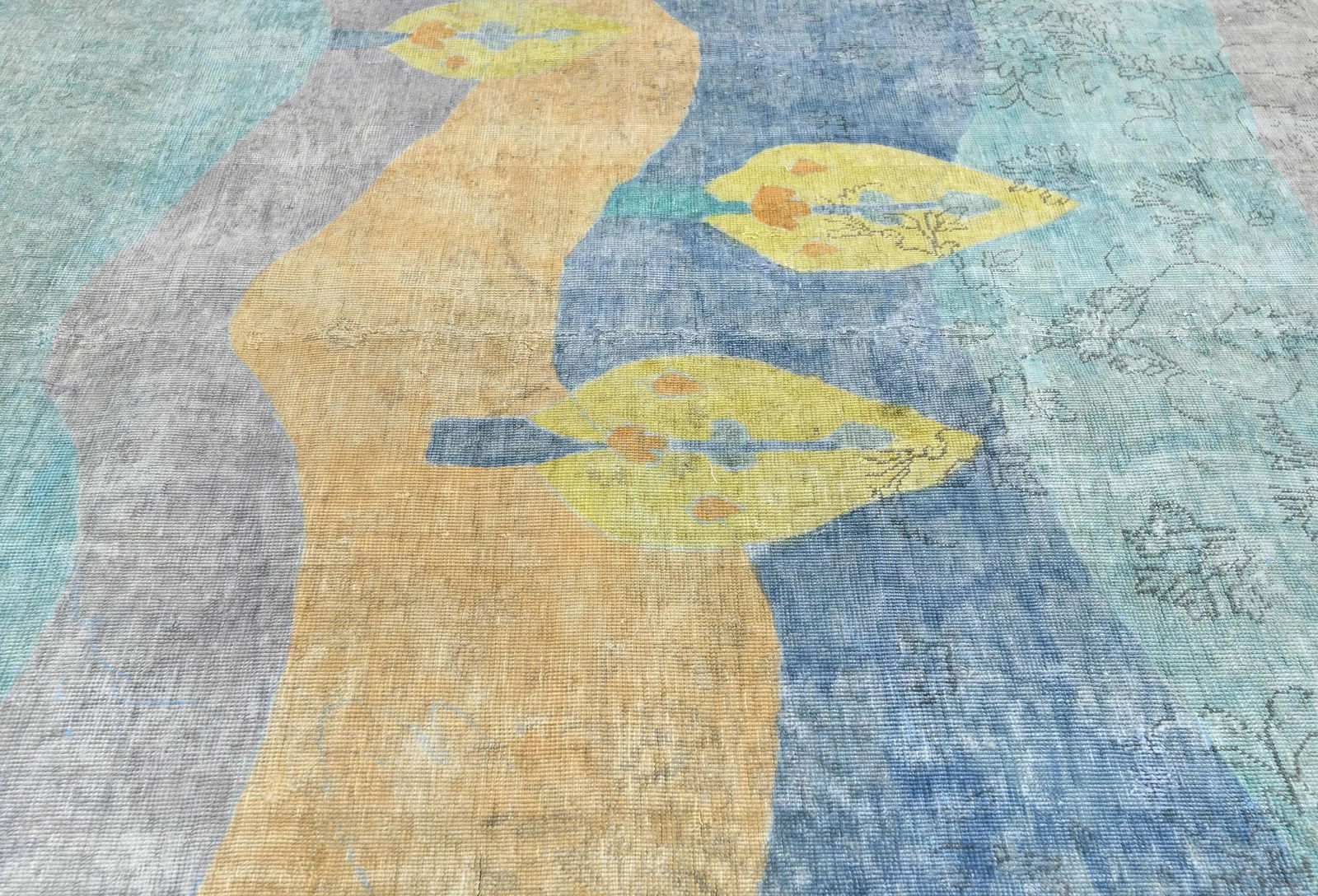 Vintage Multicolored Pictorial Traditional 8X11 Oriental Rug - 7