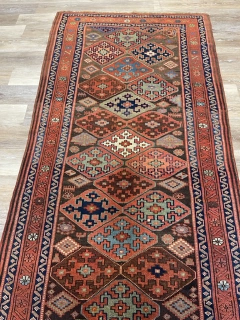 Antique Tribal Kurdish- Caucasinn Rug-3405 - 2
