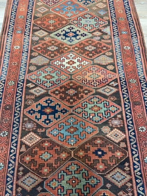 Antique Tribal Kurdish- Caucasinn Rug-3405 - 6