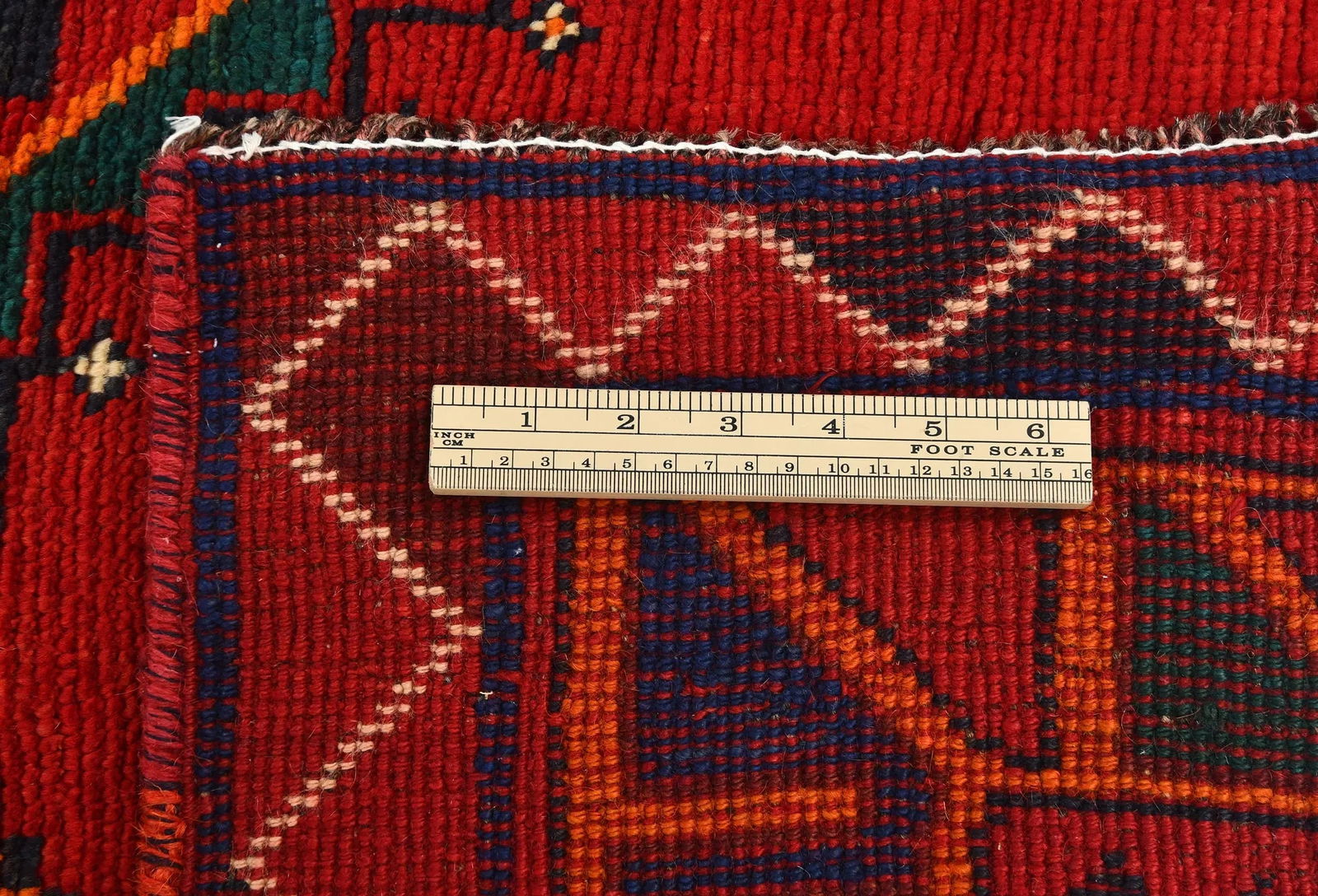 Vintage Red Tribal 5X10 Shiraz Persian Runner Rug - 11