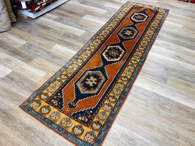 Antique Turkish Runner-5149 - 4