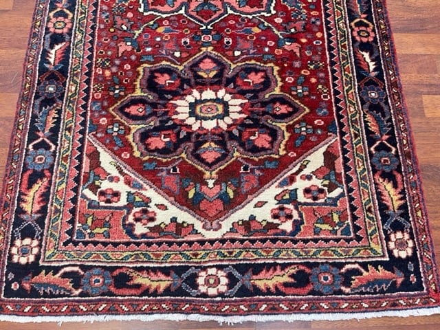 Vintage persian Heriz Runner-5033 - 2