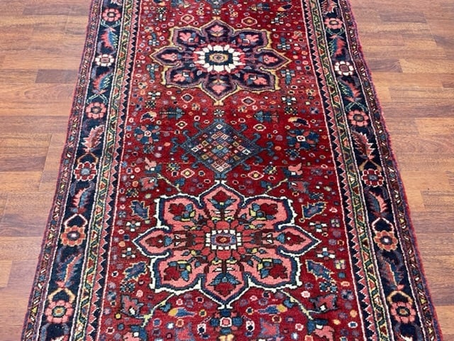 Vintage persian Heriz Runner-5033 - 3