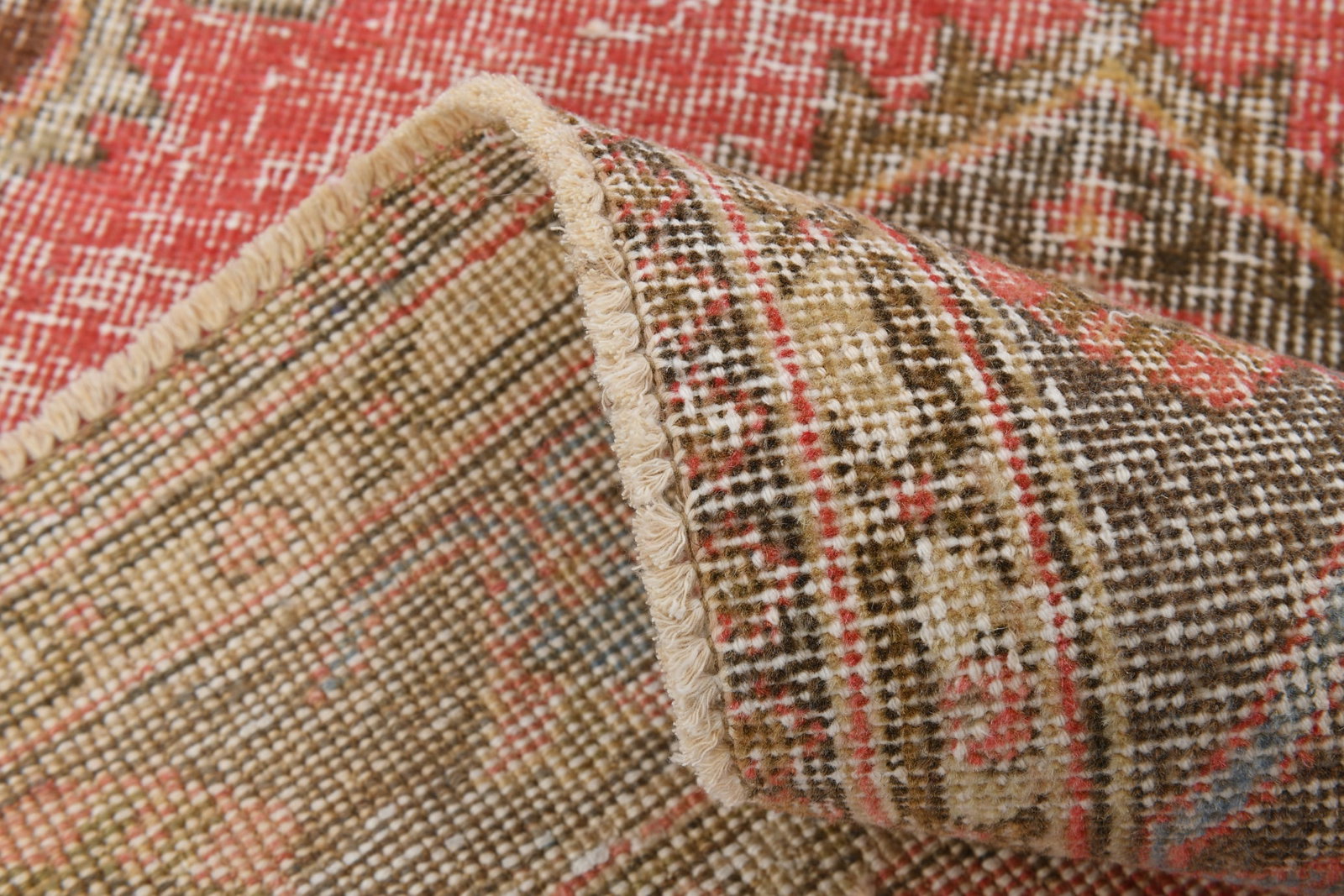 3'0'' x 12'2'' Turkish Vintage Runner Rug - 19923 - 16