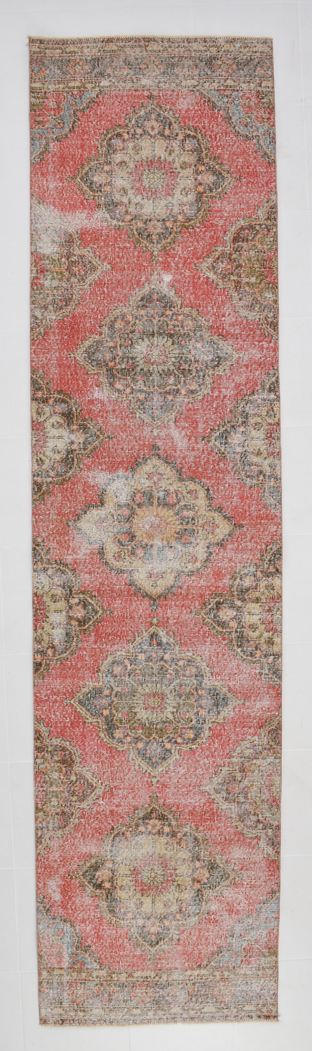 3'0'' x 12'2'' Turkish Vintage Runner Rug - 19923 (1 of 19)
