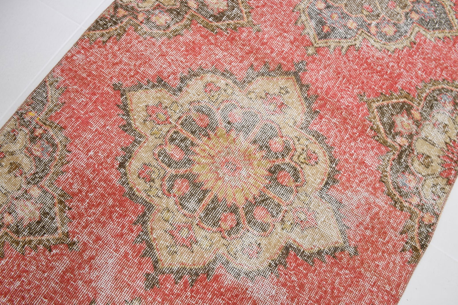 3'0'' x 12'2'' Turkish Vintage Runner Rug - 19923 - 6