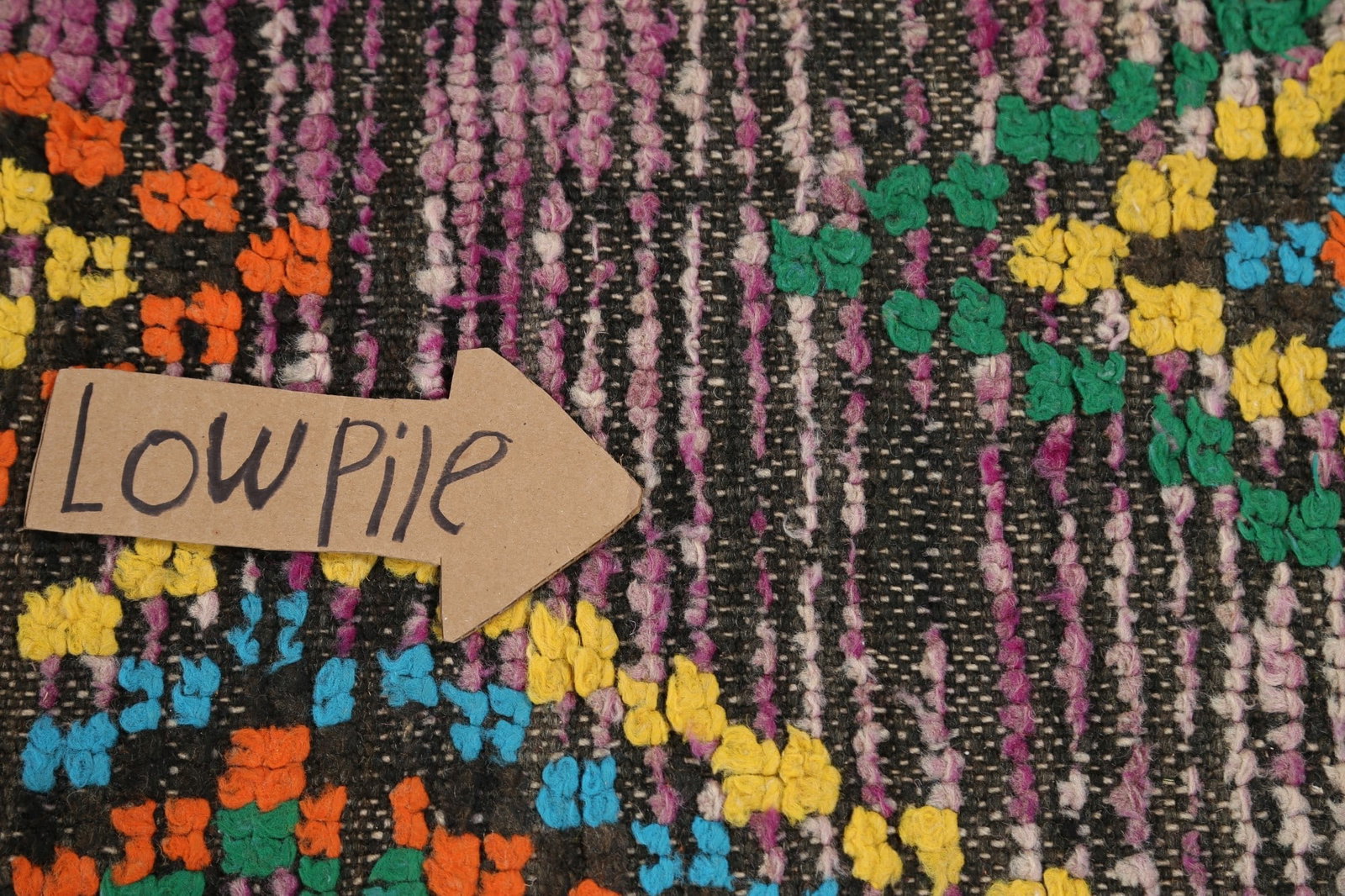 Antique Tribal Moroccan Oriental Area Rug 5x9 - 10