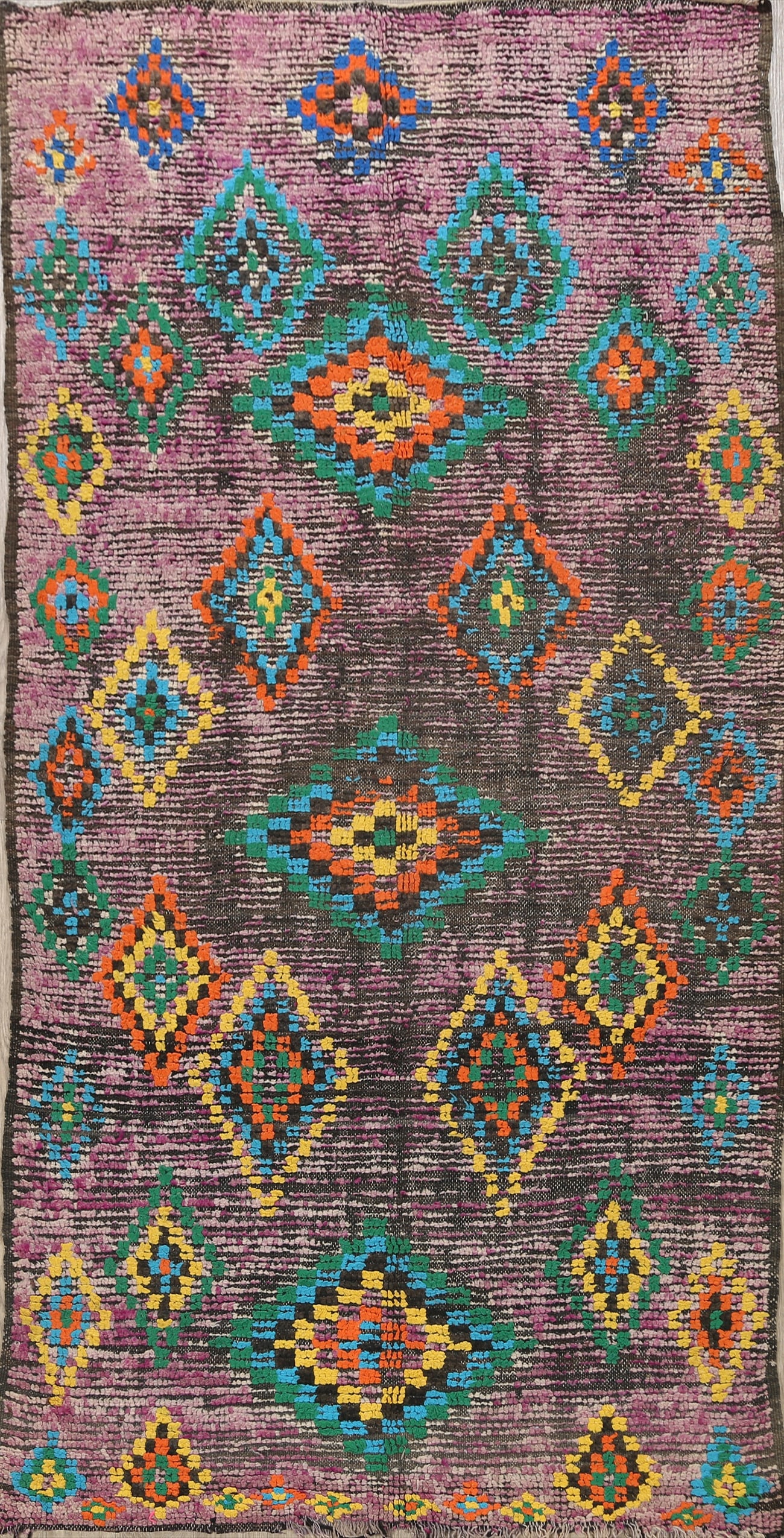 Antique Tribal Moroccan Oriental Area Rug 5x9 (1 of 20)