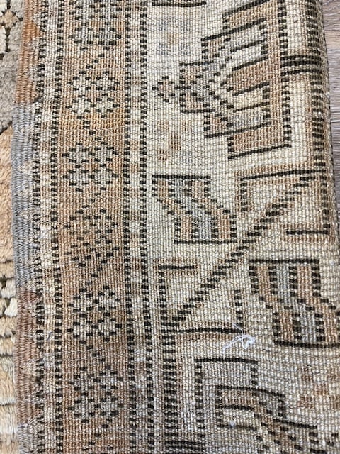 Antique Turkish Ushak rug-4394 - 10