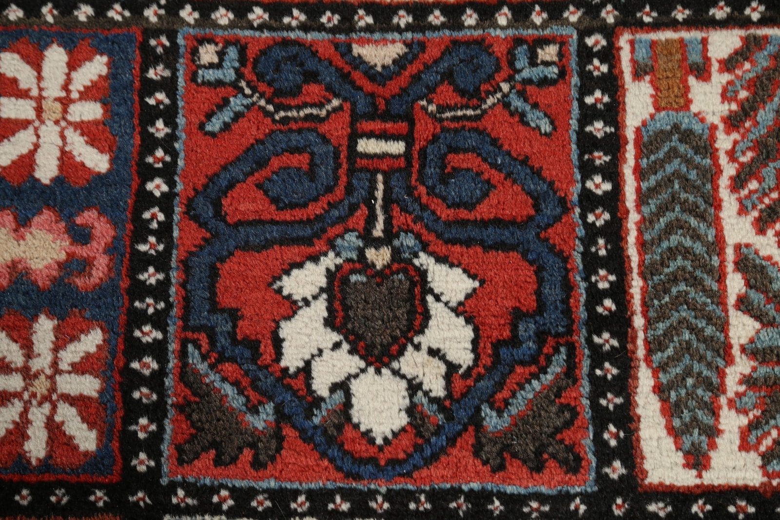 100% Vegetable Dye Antique Bakhtiari Persian Area Rug 12x16 - 10