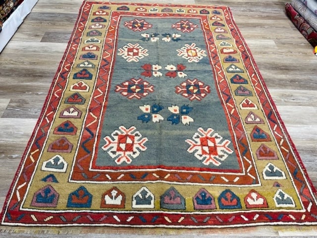 Antique Turkish Konia Rug-2231 - 4