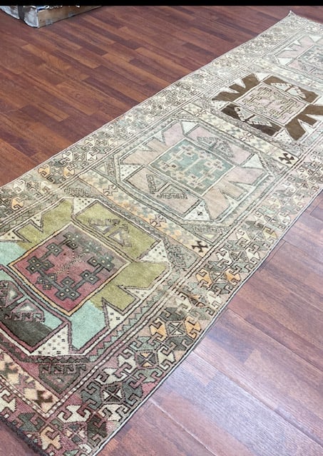 Antique Turkish Runner - 7