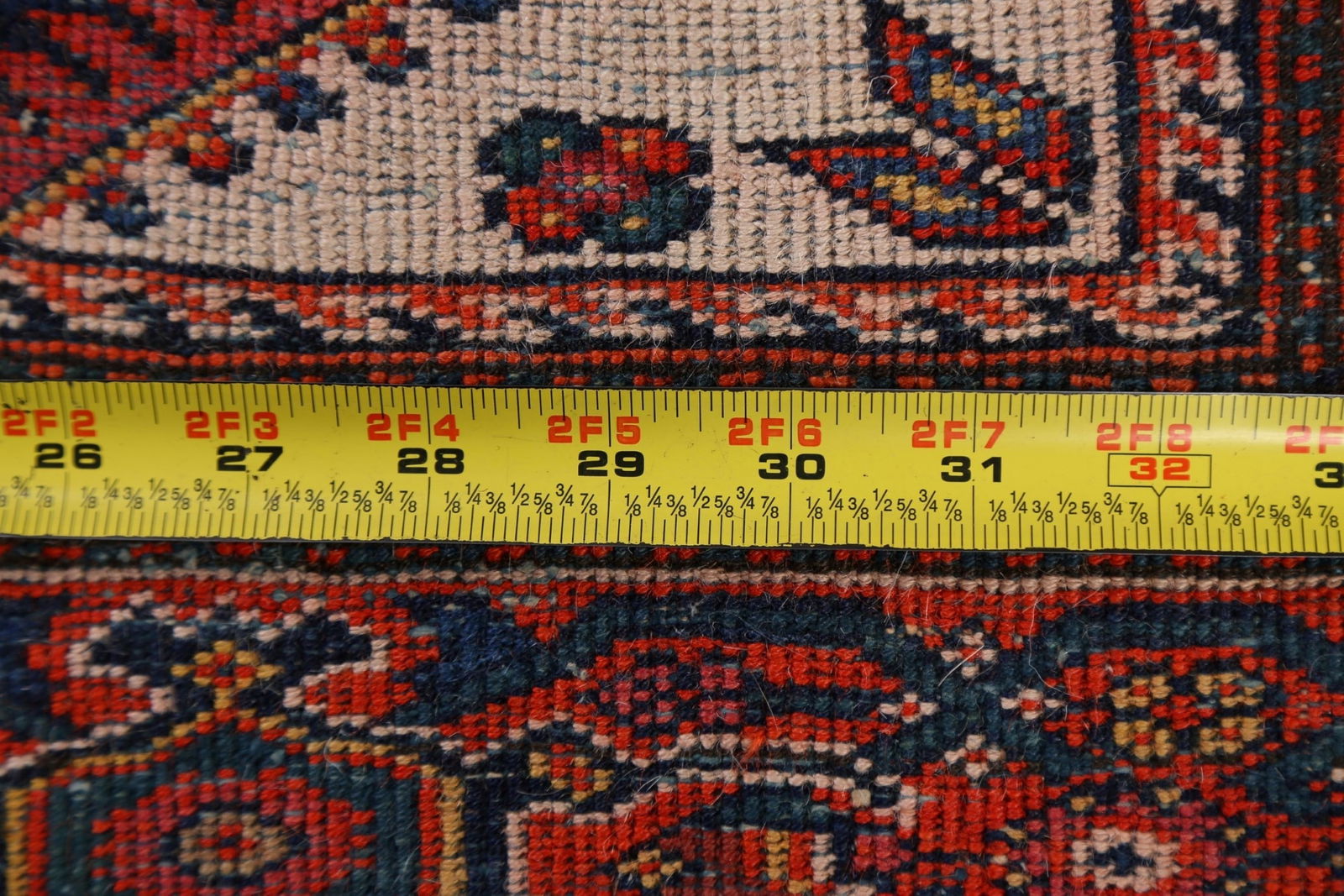 Pre-1900 Antique Vegetable Dye Sarouk Farahan Persian Area Rug 4x7 - 19