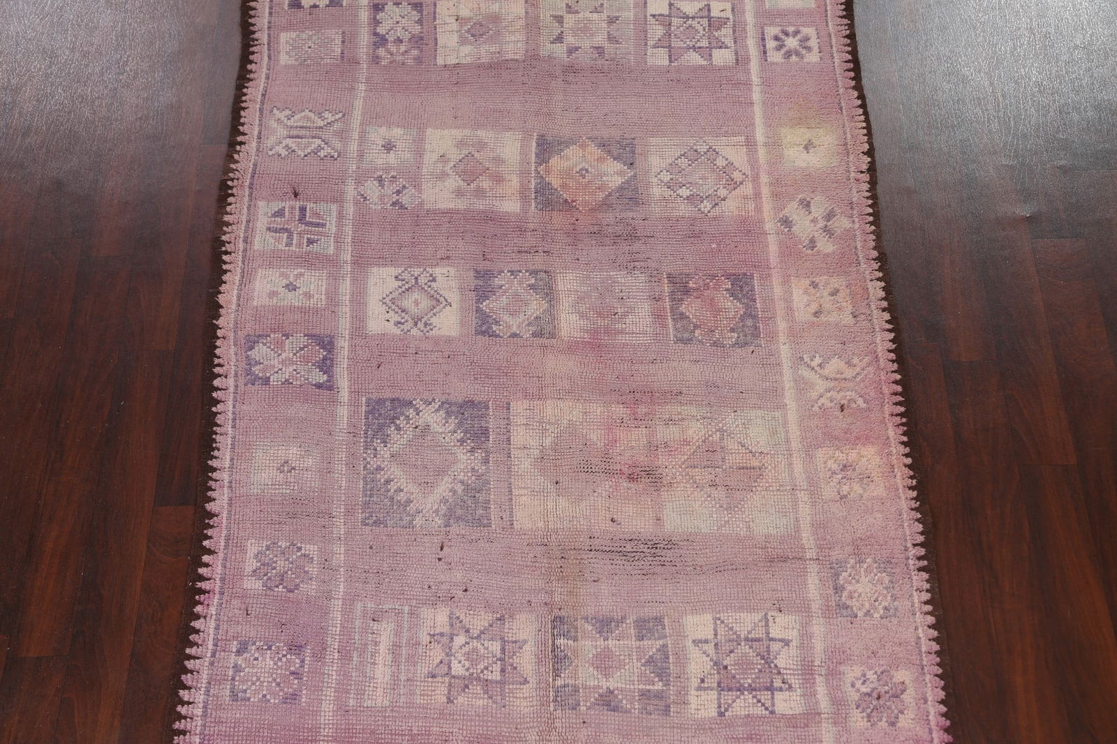 Antique Tribal Moroccan Oriental Area Rug 5x11 - 3