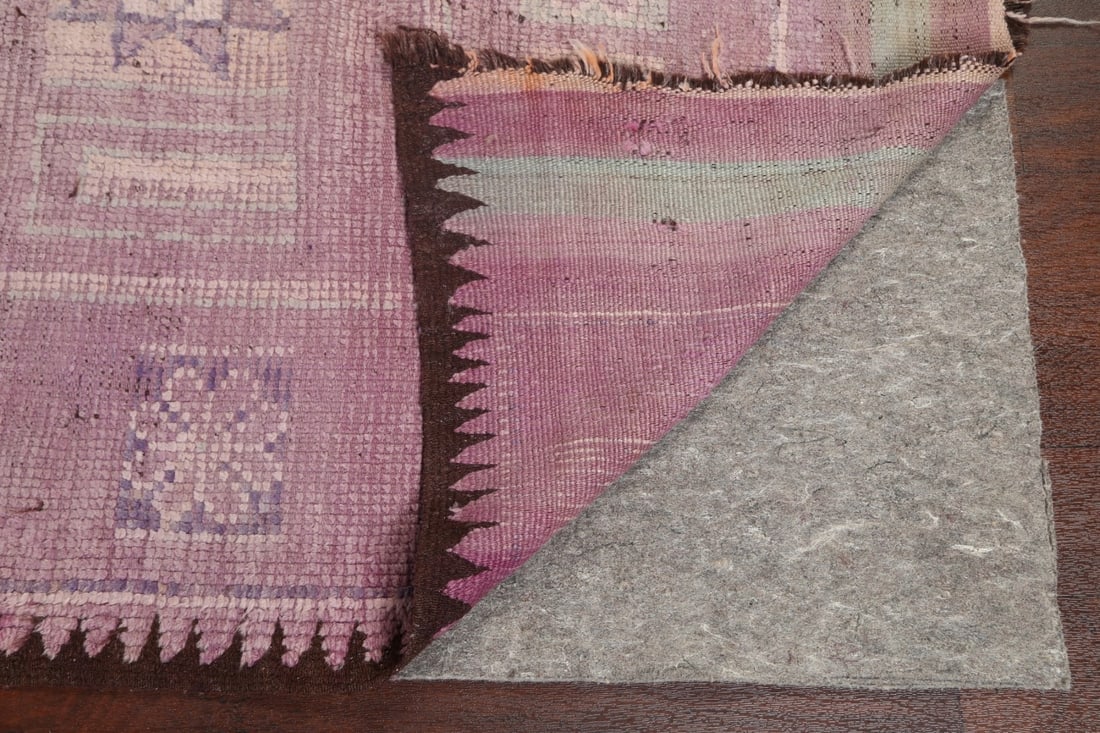 Antique Tribal Moroccan Oriental Area Rug 5x11 - 7