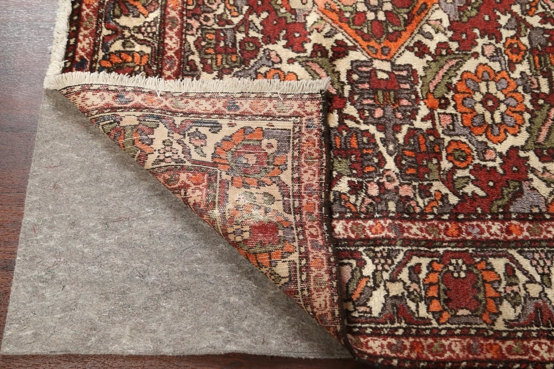 Antique Vegetable Dye Bakhtiari Persian Area Rug 5x10 - 7