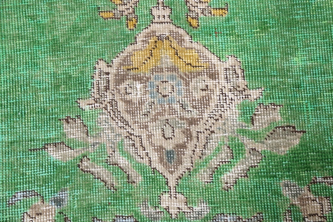 Antique Distressed Tabriz Persian Area Rug 6x10 - 8