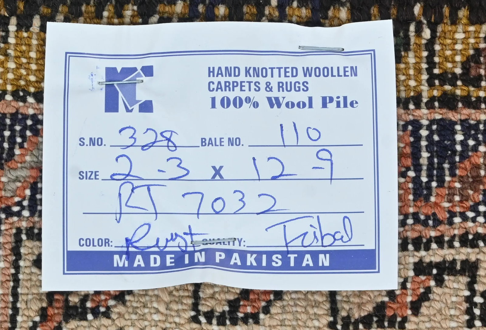 Vintage Tribal Reddish Orange 2'3 X 12'9 Karajeh Persian Runner Rug - 13